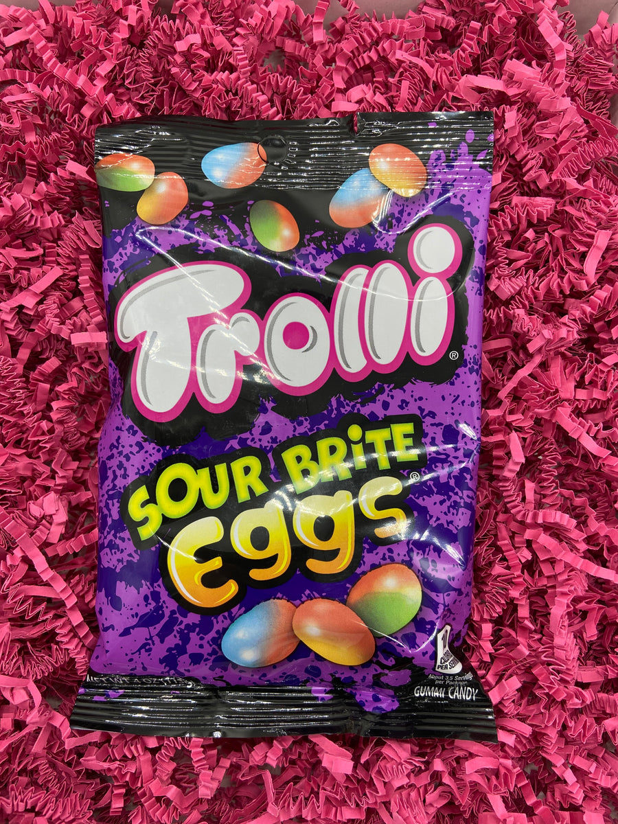 Trolli Sour Bright Eggs 113g Candy Safari