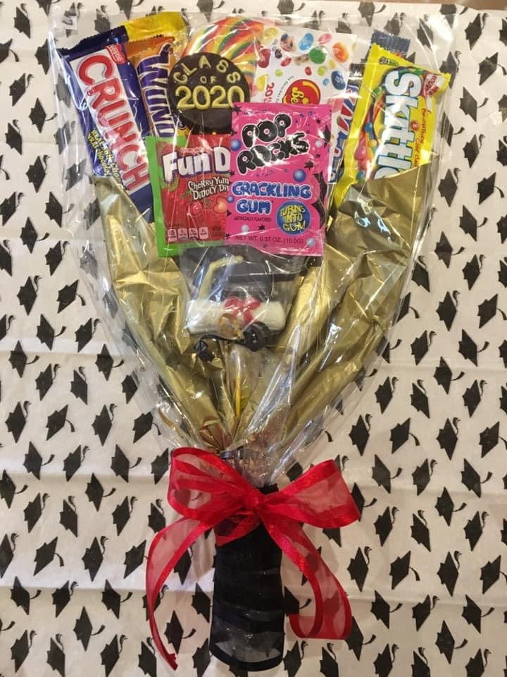 Graduation Candy Bouquet Candy Safari